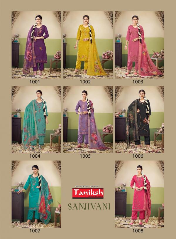 Taniksh Sanjivani Vol 1 Cotton Kurti Bottom With Dupatta